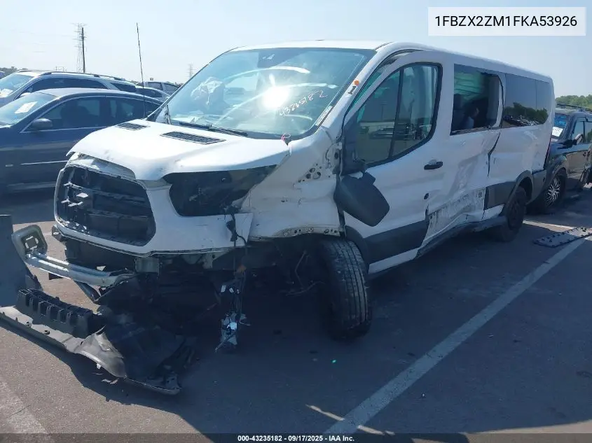1FBZX2ZM1FKA53926 2015 Ford Transit-350 Xlt