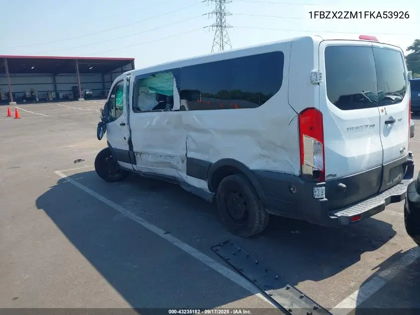 1FBZX2ZM1FKA53926 2015 Ford Transit-350 Xlt