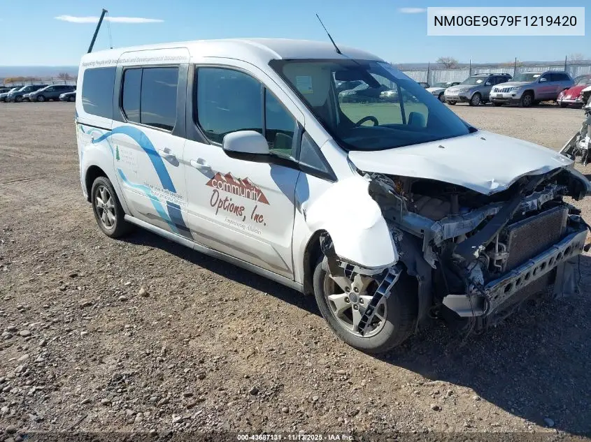 NM0GE9G79F1219420 2015 Ford Transit Connect Titanium