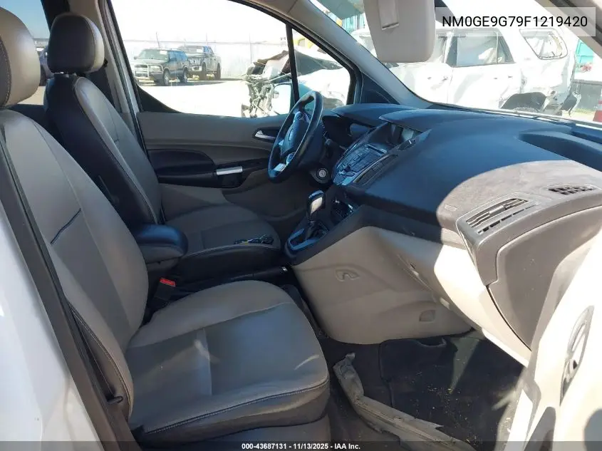 NM0GE9G79F1219420 2015 Ford Transit Connect Titanium