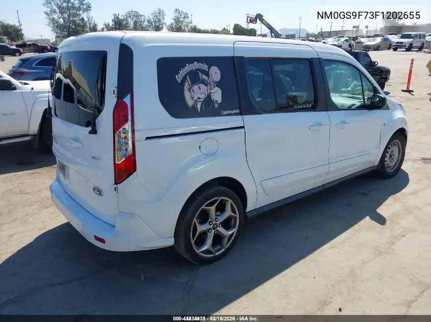 NM0GS9F73F1202655 2015 Ford Transit Connect Xlt