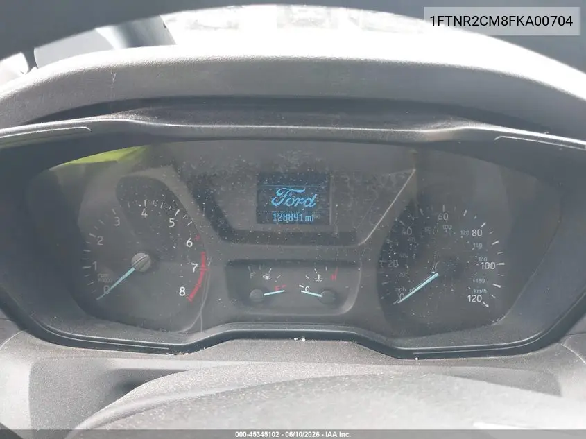 2015 Ford Transit-250 VIN: 1FTNR2CM8FKA00704 Lot: 45345102