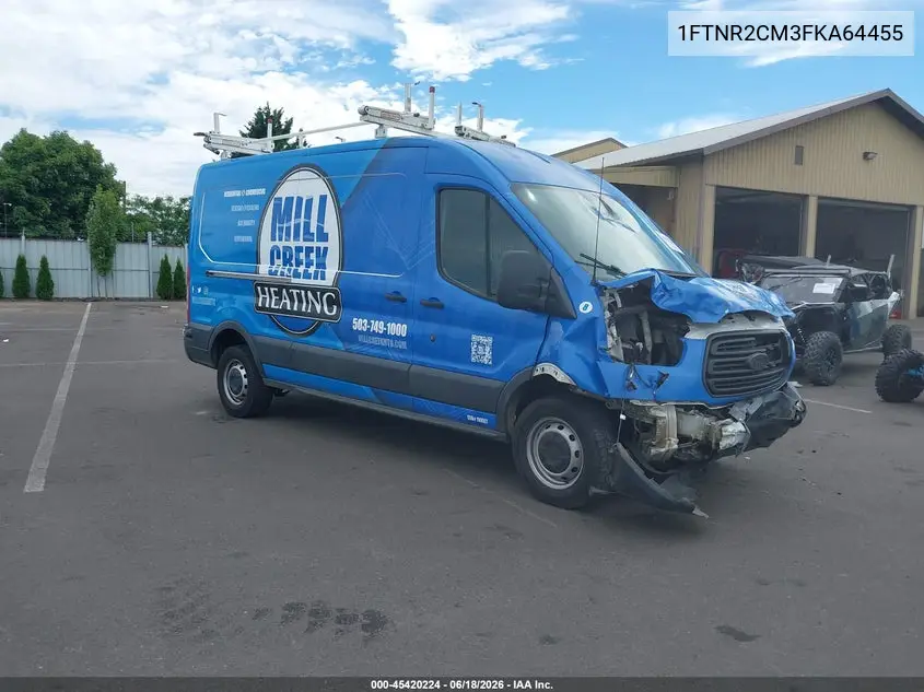 2015 Ford Transit-250 VIN: 1FTNR2CM3FKA64455 Lot: 45420224