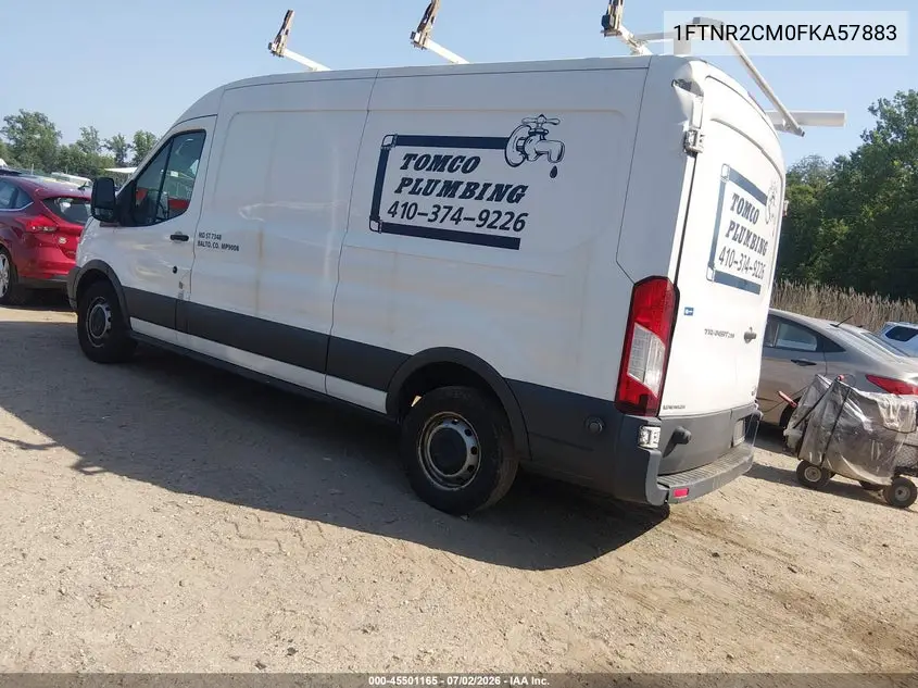 2015 Ford Transit-250 VIN: 1FTNR2CM0FKA57883 Lot: 45501165