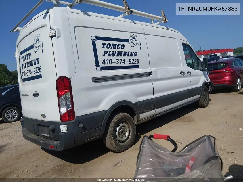 2015 Ford Transit-250 VIN: 1FTNR2CM0FKA57883 Lot: 45501165