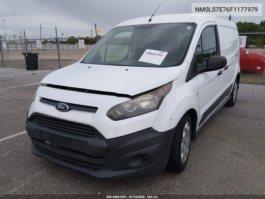 2015 Ford Transit Connect Xl VIN: NM0LS7E76F1177979 Lot: 45641291
