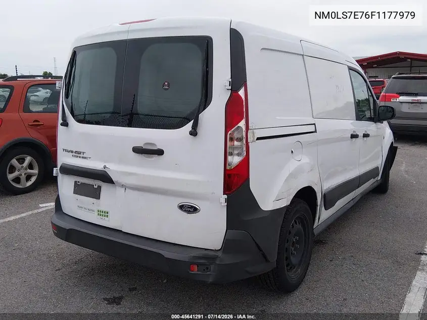 2015 Ford Transit Connect Xl VIN: NM0LS7E76F1177979 Lot: 45641291