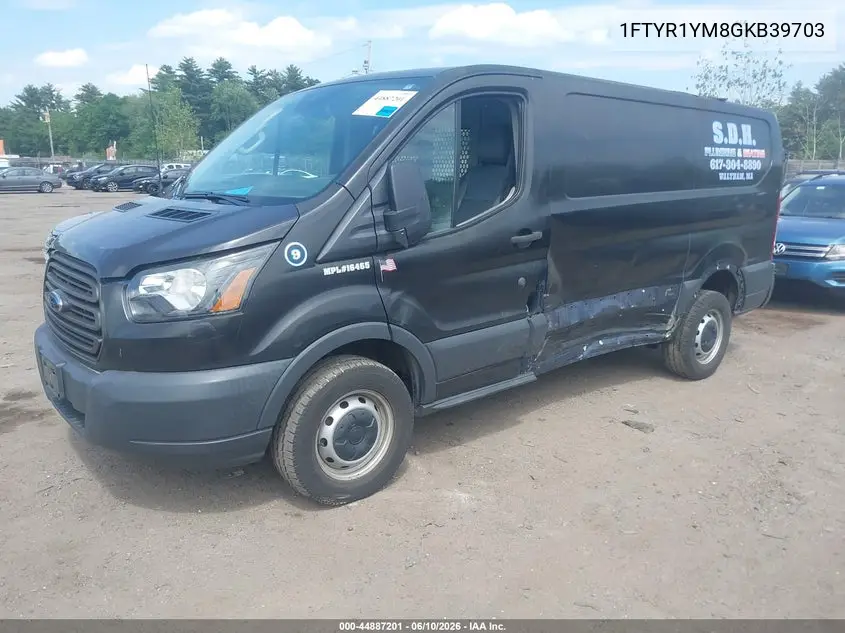 2016 Ford Transit-250 VIN: 1FTYR1YM8GKB39703 Lot: 44887201