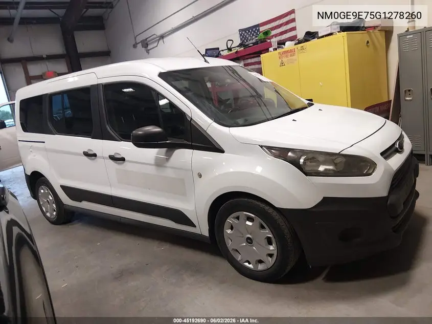 2016 Ford Transit Connect Xl VIN: NM0GE9E75G1278260 Lot: 45192690