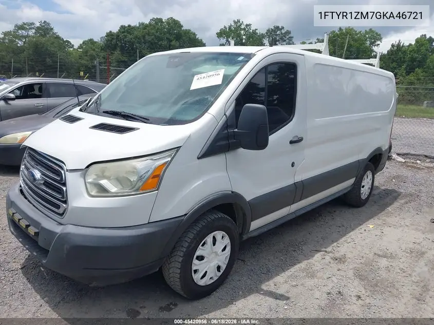 2016 Ford Transit-250 VIN: 1FTYR1ZM7GKA46721 Lot: 45420956