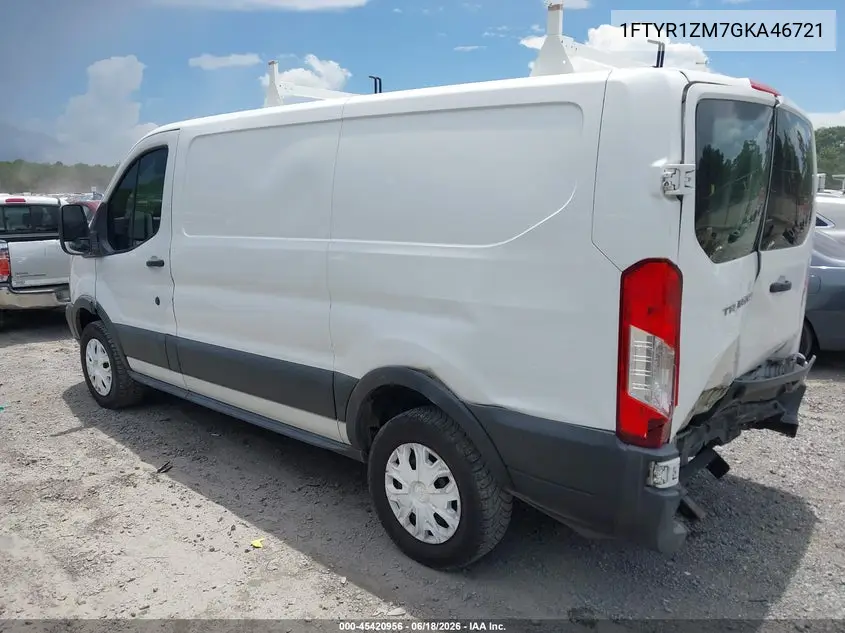2016 Ford Transit-250 VIN: 1FTYR1ZM7GKA46721 Lot: 45420956