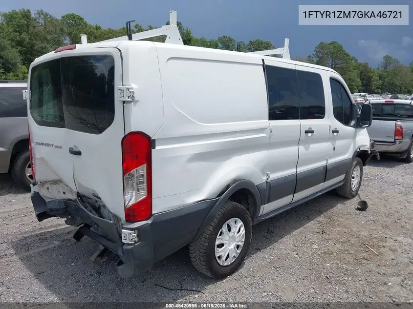 2016 Ford Transit-250 VIN: 1FTYR1ZM7GKA46721 Lot: 45420956