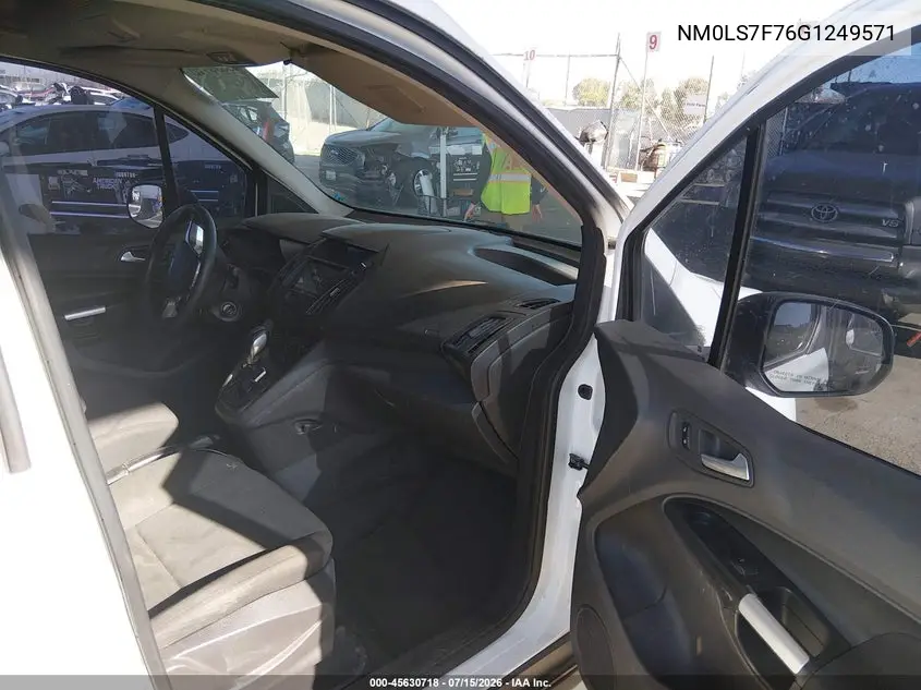 2016 Ford Transit Connect Xlt VIN: NM0LS7F76G1249571 Lot: 45630718