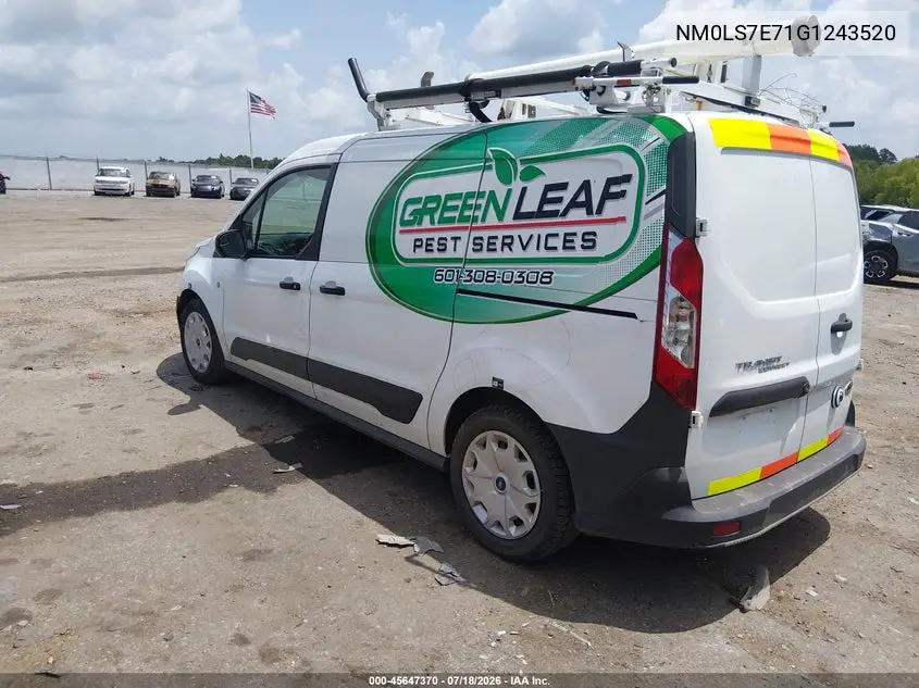 2016 Ford Transit Connect Xl VIN: NM0LS7E71G1243520 Lot: 45647370