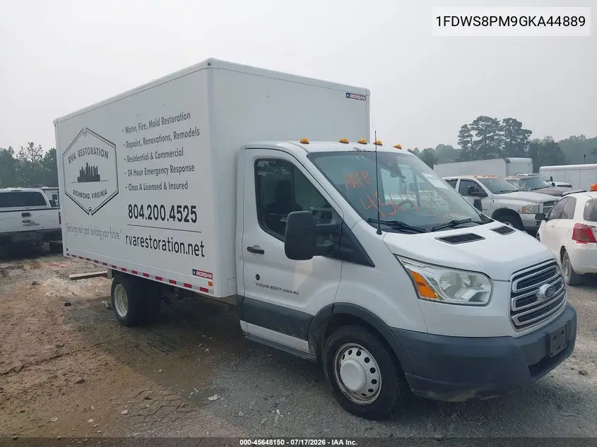 2016 Ford Transit-350 Cutaway VIN: 1FDWS8PM9GKA44889 Lot: 45648150