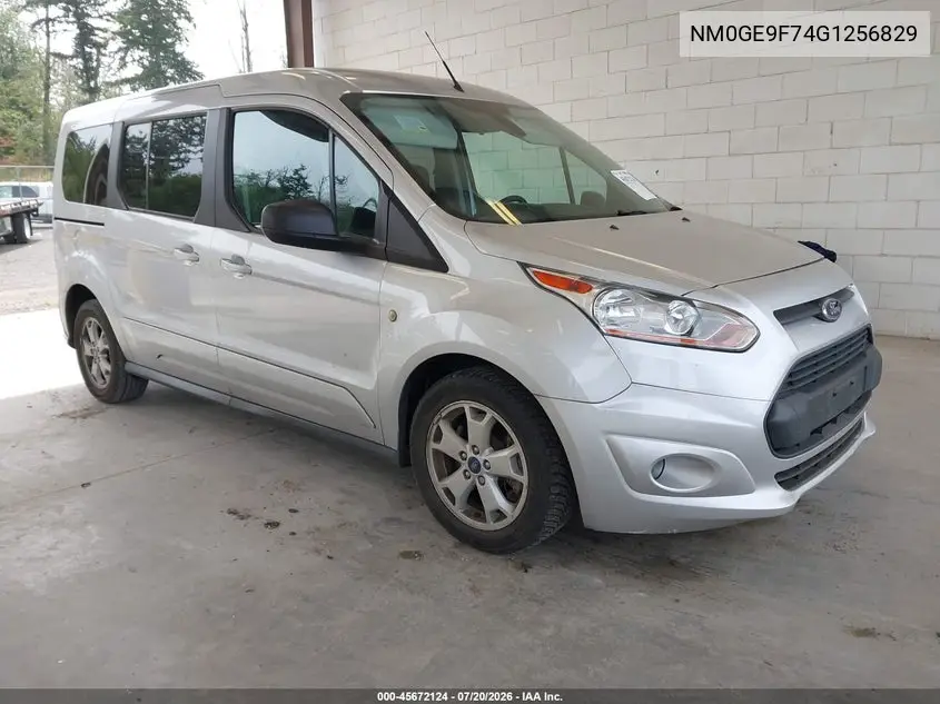 2016 Ford Transit Connect Xlt VIN: NM0GE9F74G1256829 Lot: 45672124