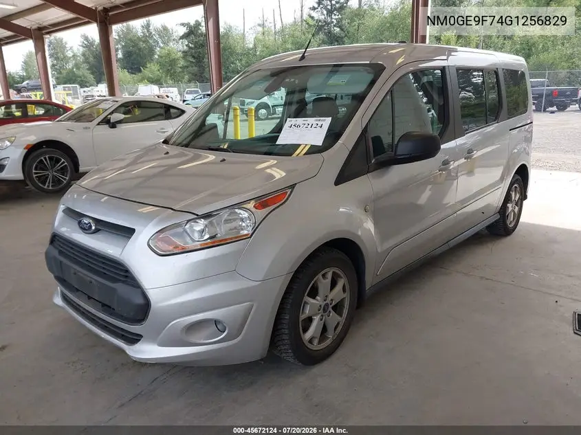2016 Ford Transit Connect Xlt VIN: NM0GE9F74G1256829 Lot: 45672124