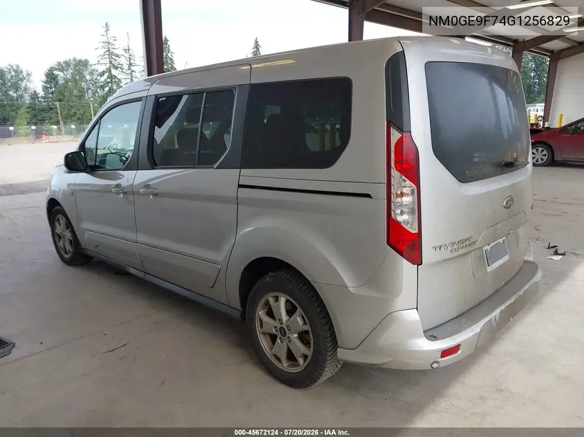 2016 Ford Transit Connect Xlt VIN: NM0GE9F74G1256829 Lot: 45672124