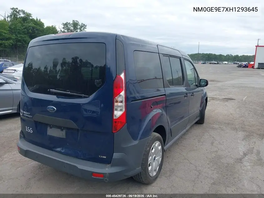 2017 Ford Transit Connect Xl VIN: NM0GE9E7XH1293645 Lot: 45429726