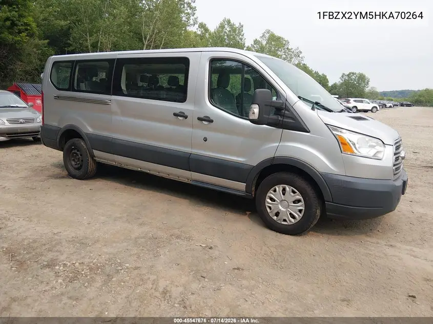 2017 Ford Transit-350 Xl/Xlt VIN: 1FBZX2YM5HKA70264 Lot: 45547676