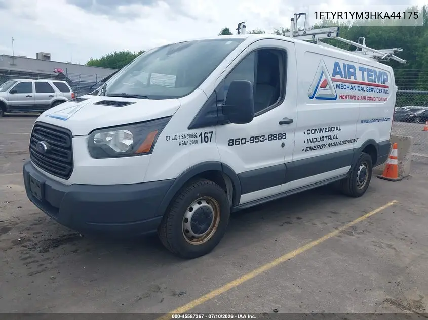 2017 Ford Transit-250 VIN: 1FTYR1YM3HKA44175 Lot: 45587367