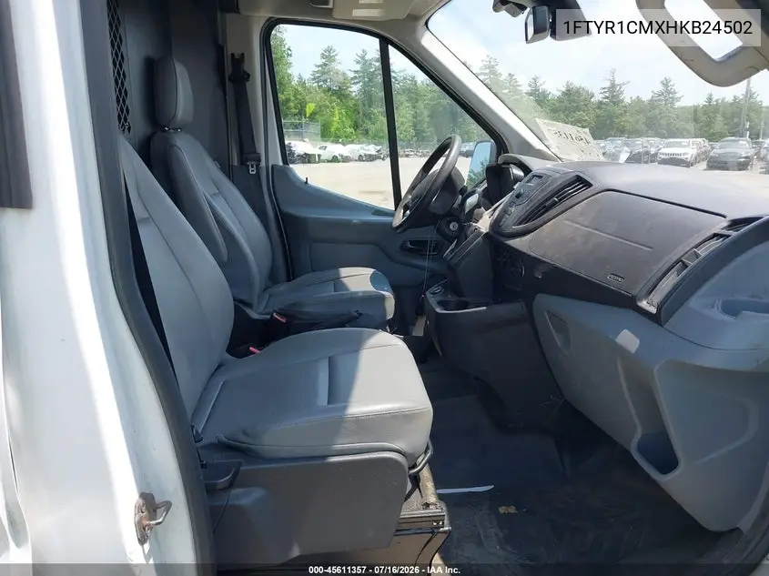 2017 Ford Transit-250 VIN: 1FTYR1CMXHKB24502 Lot: 45611357