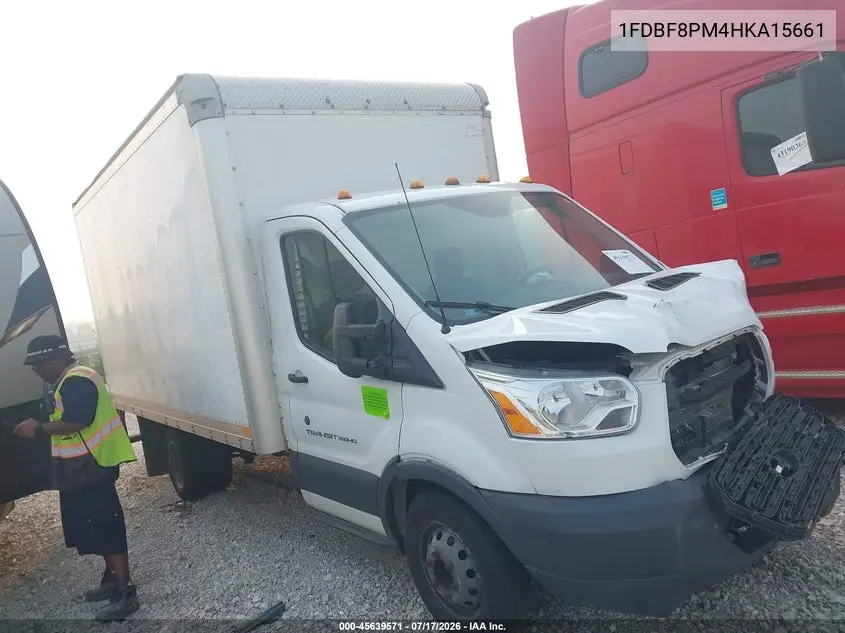 2017 Ford Transit-350 Cutaway VIN: 1FDBF8PM4HKA15661 Lot: 45639571