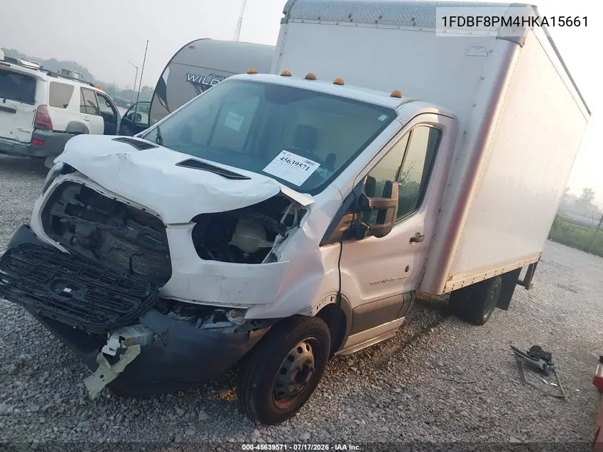 2017 Ford Transit-350 Cutaway VIN: 1FDBF8PM4HKA15661 Lot: 45639571