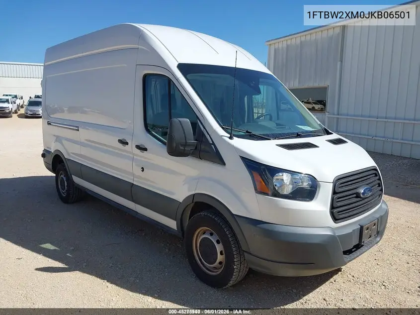 2018 Ford Transit-350 VIN: 1FTBW2XM0JKB06501 Lot: 45275940