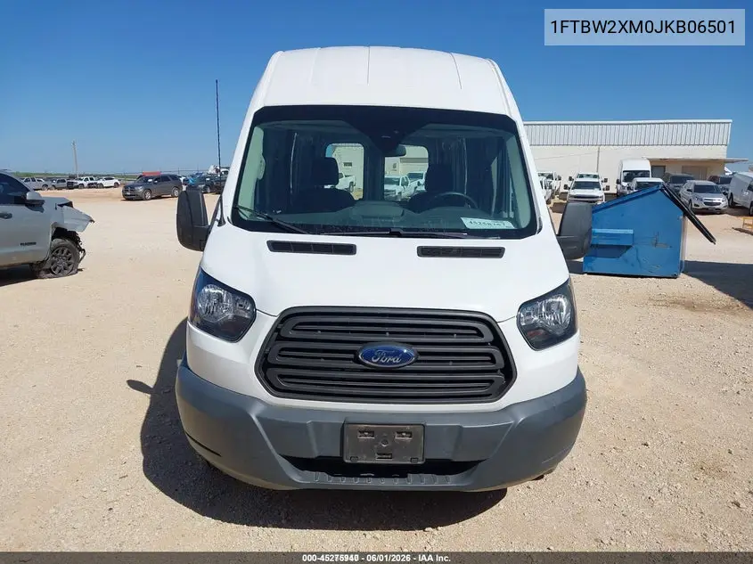 2018 Ford Transit-350 VIN: 1FTBW2XM0JKB06501 Lot: 45275940