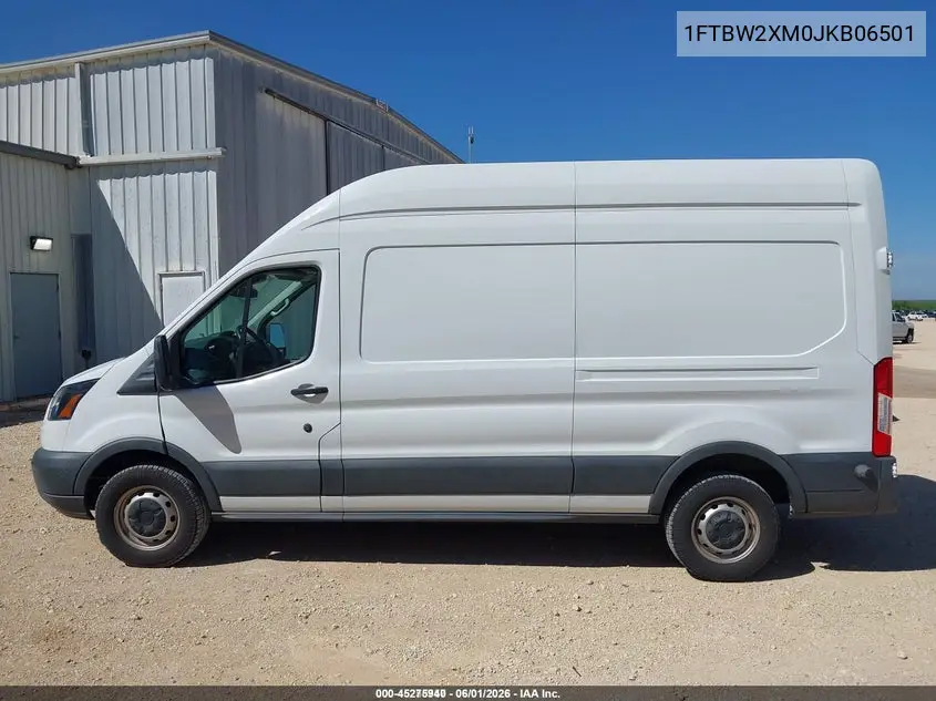 2018 Ford Transit-350 VIN: 1FTBW2XM0JKB06501 Lot: 45275940