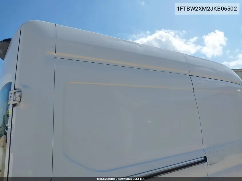 2018 Ford Transit-350 VIN: 1FTBW2XM2JKB06502 Lot: 45383103