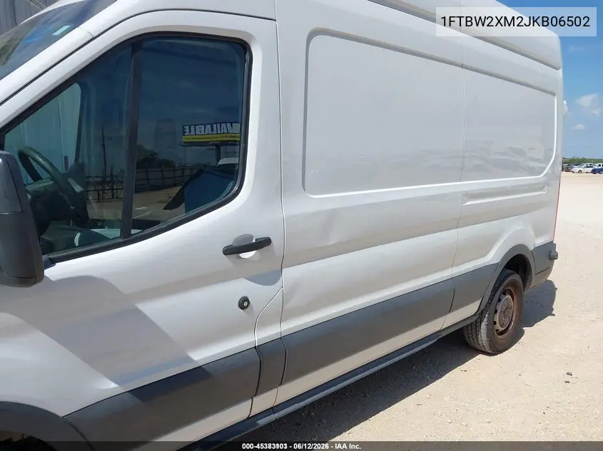 2018 Ford Transit-350 VIN: 1FTBW2XM2JKB06502 Lot: 45383103