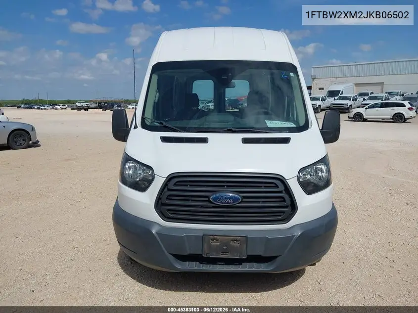 2018 Ford Transit-350 VIN: 1FTBW2XM2JKB06502 Lot: 45383103