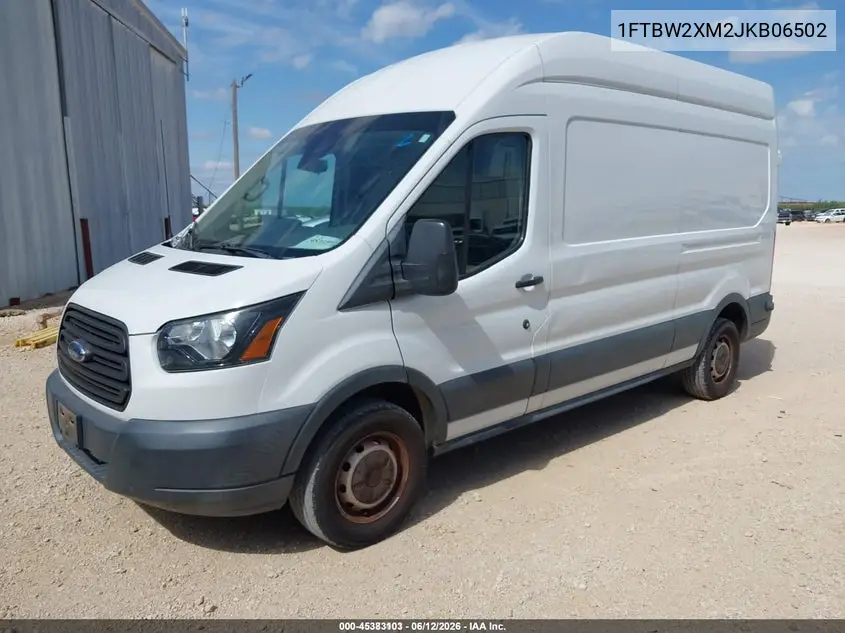 2018 Ford Transit-350 VIN: 1FTBW2XM2JKB06502 Lot: 45383103