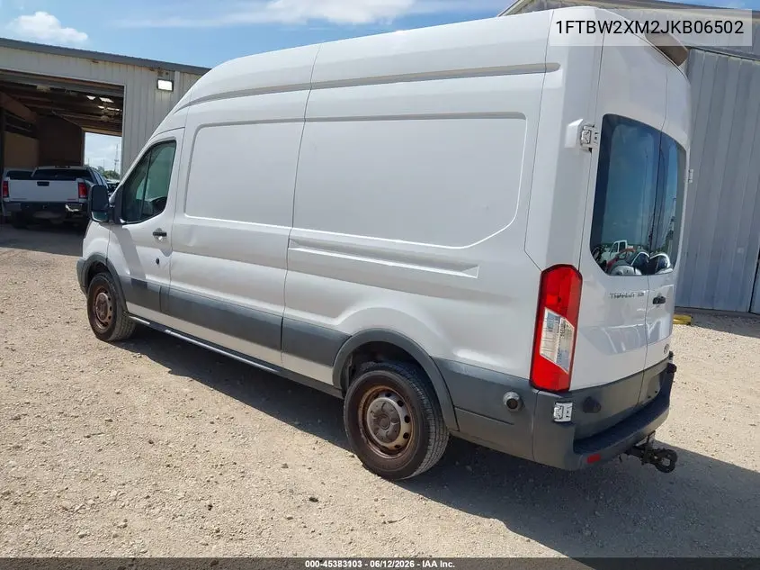 2018 Ford Transit-350 VIN: 1FTBW2XM2JKB06502 Lot: 45383103