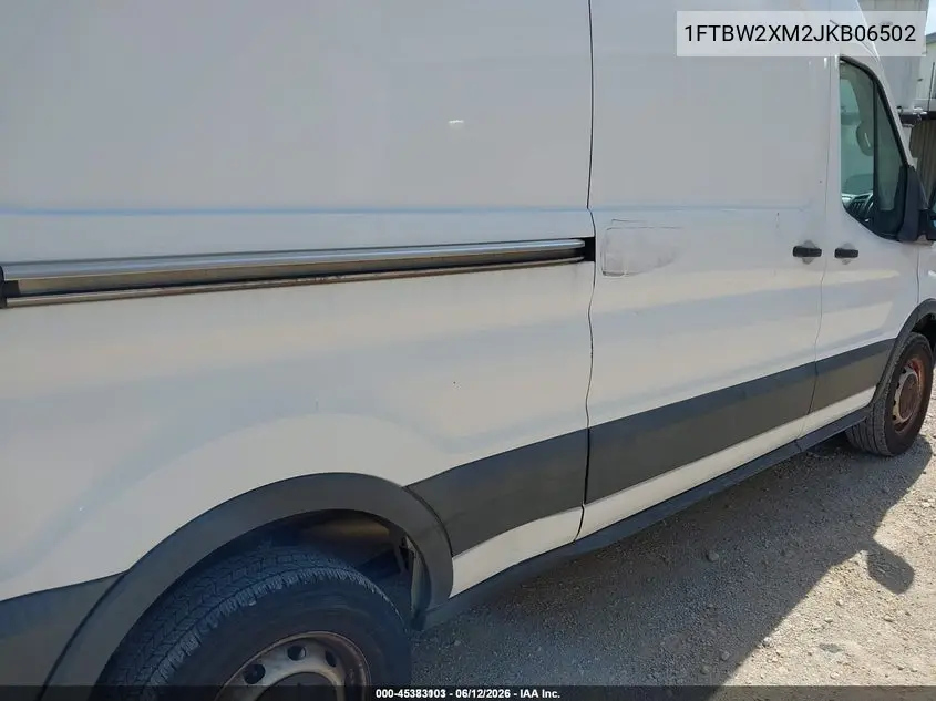 2018 Ford Transit-350 VIN: 1FTBW2XM2JKB06502 Lot: 45383103