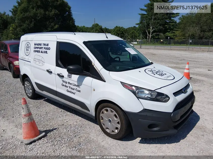 2018 Ford Transit Connect Xl VIN: NM0LS7E75J1379625 Lot: 45531677