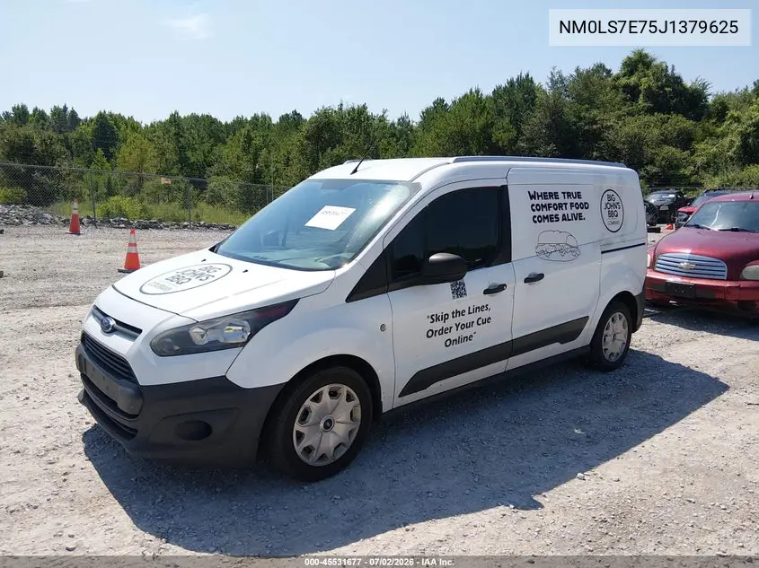 2018 Ford Transit Connect Xl VIN: NM0LS7E75J1379625 Lot: 45531677