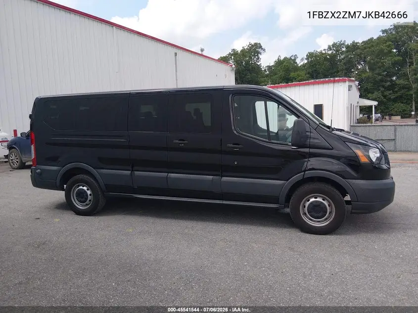 2018 Ford Transit-350 Xl/Xlt VIN: 1FBZX2ZM7JKB42666 Lot: 45541544