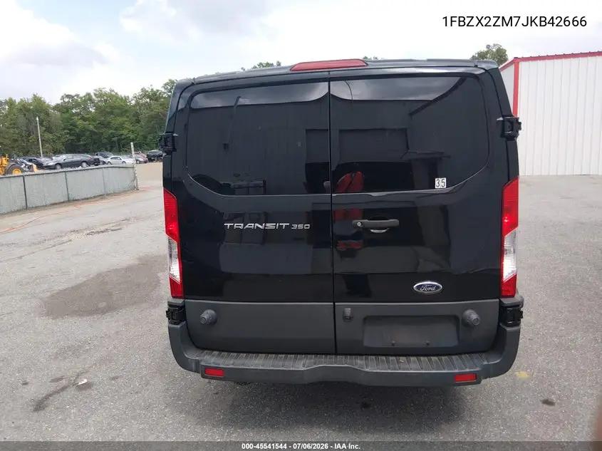 2018 Ford Transit-350 Xl/Xlt VIN: 1FBZX2ZM7JKB42666 Lot: 45541544