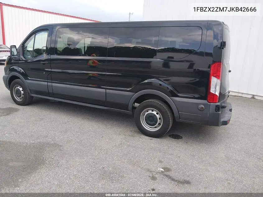 2018 Ford Transit-350 Xl/Xlt VIN: 1FBZX2ZM7JKB42666 Lot: 45541544