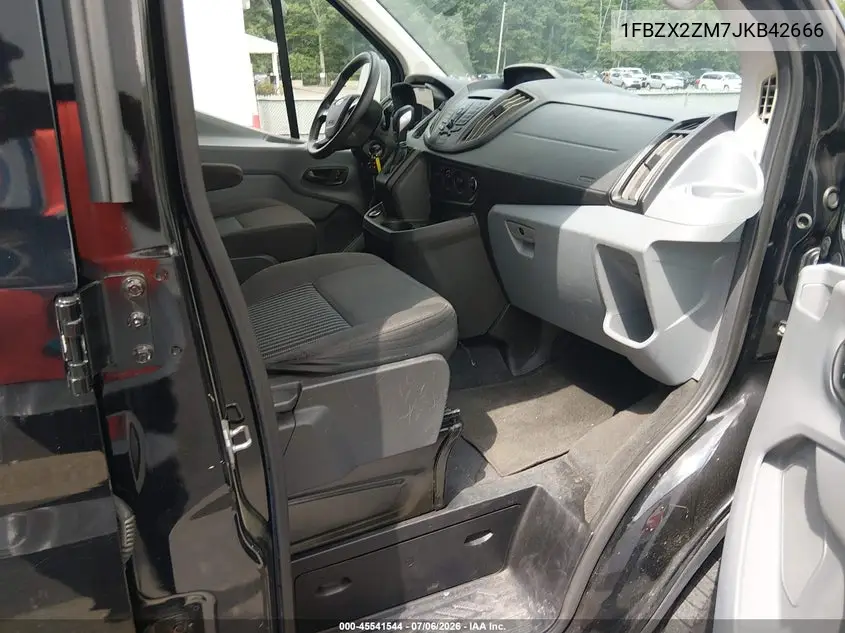 2018 Ford Transit-350 Xl/Xlt VIN: 1FBZX2ZM7JKB42666 Lot: 45541544