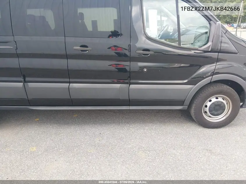 2018 Ford Transit-350 Xl/Xlt VIN: 1FBZX2ZM7JKB42666 Lot: 45541544