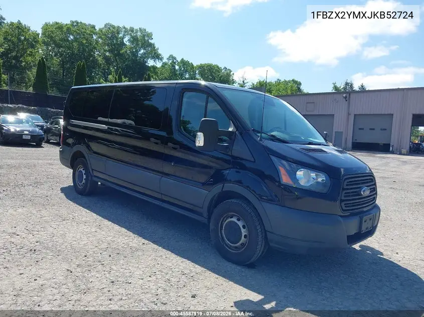 2018 Ford Transit-350 Xl VIN: 1FBZX2YMXJKB52724 Lot: 45587919