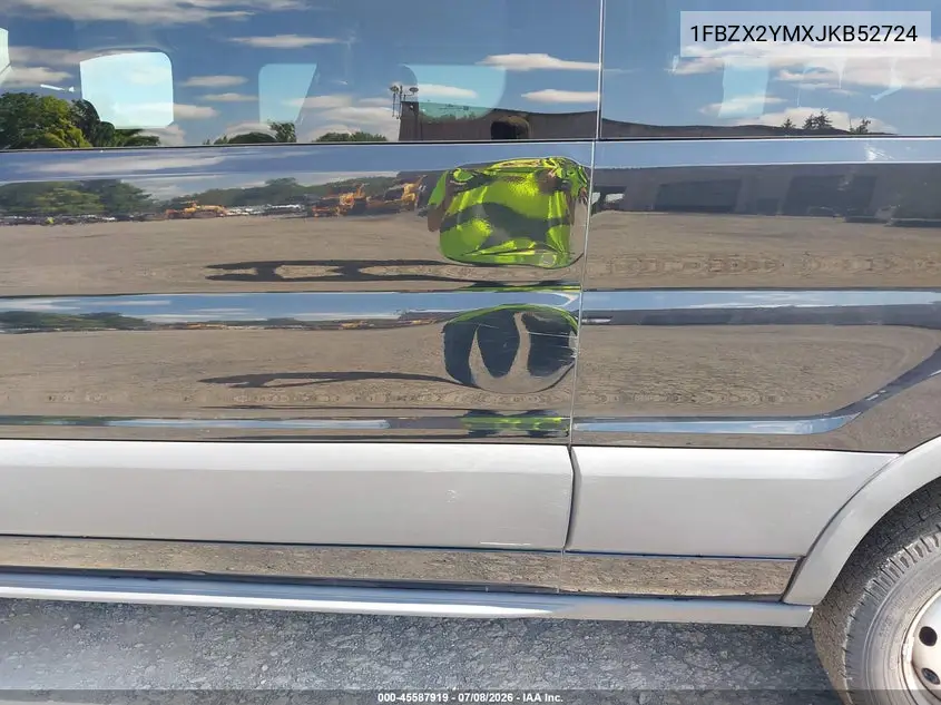 2018 Ford Transit-350 Xl VIN: 1FBZX2YMXJKB52724 Lot: 45587919