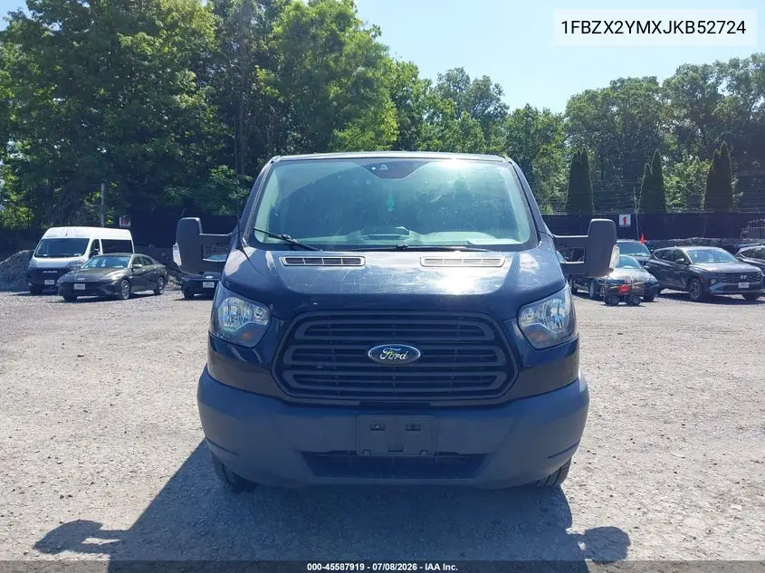 2018 Ford Transit-350 Xl VIN: 1FBZX2YMXJKB52724 Lot: 45587919