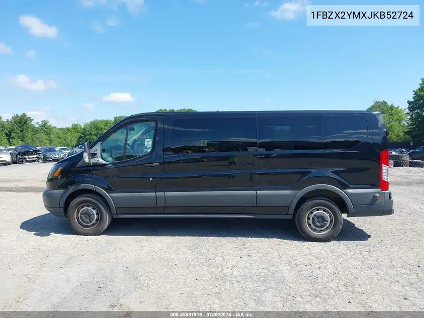2018 Ford Transit-350 Xl VIN: 1FBZX2YMXJKB52724 Lot: 45587919