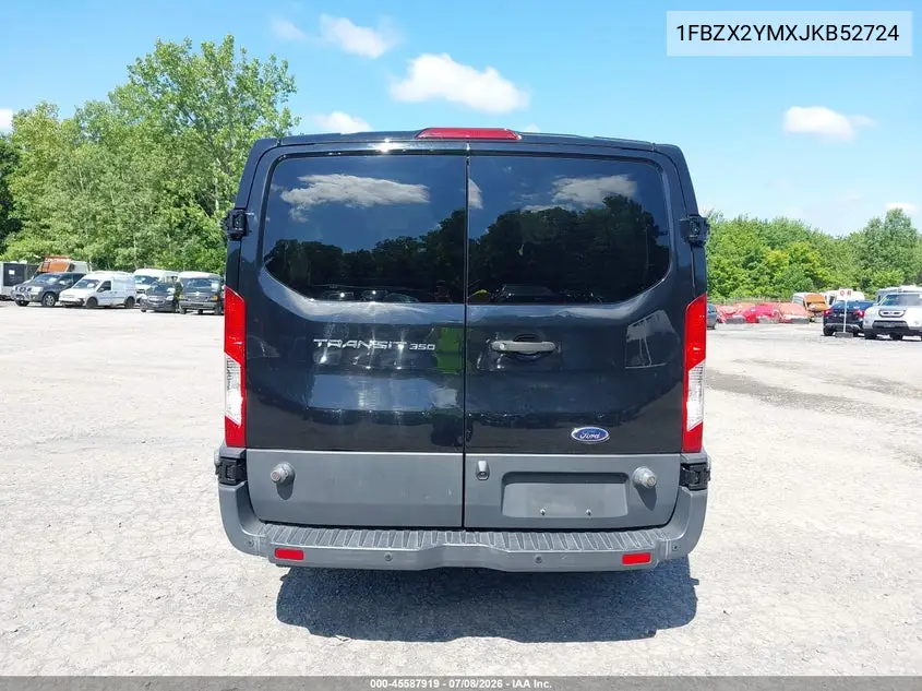 2018 Ford Transit-350 Xl VIN: 1FBZX2YMXJKB52724 Lot: 45587919