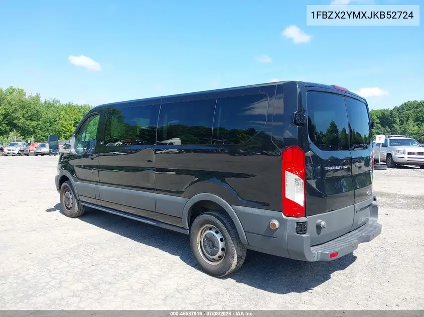 2018 Ford Transit-350 Xl VIN: 1FBZX2YMXJKB52724 Lot: 45587919